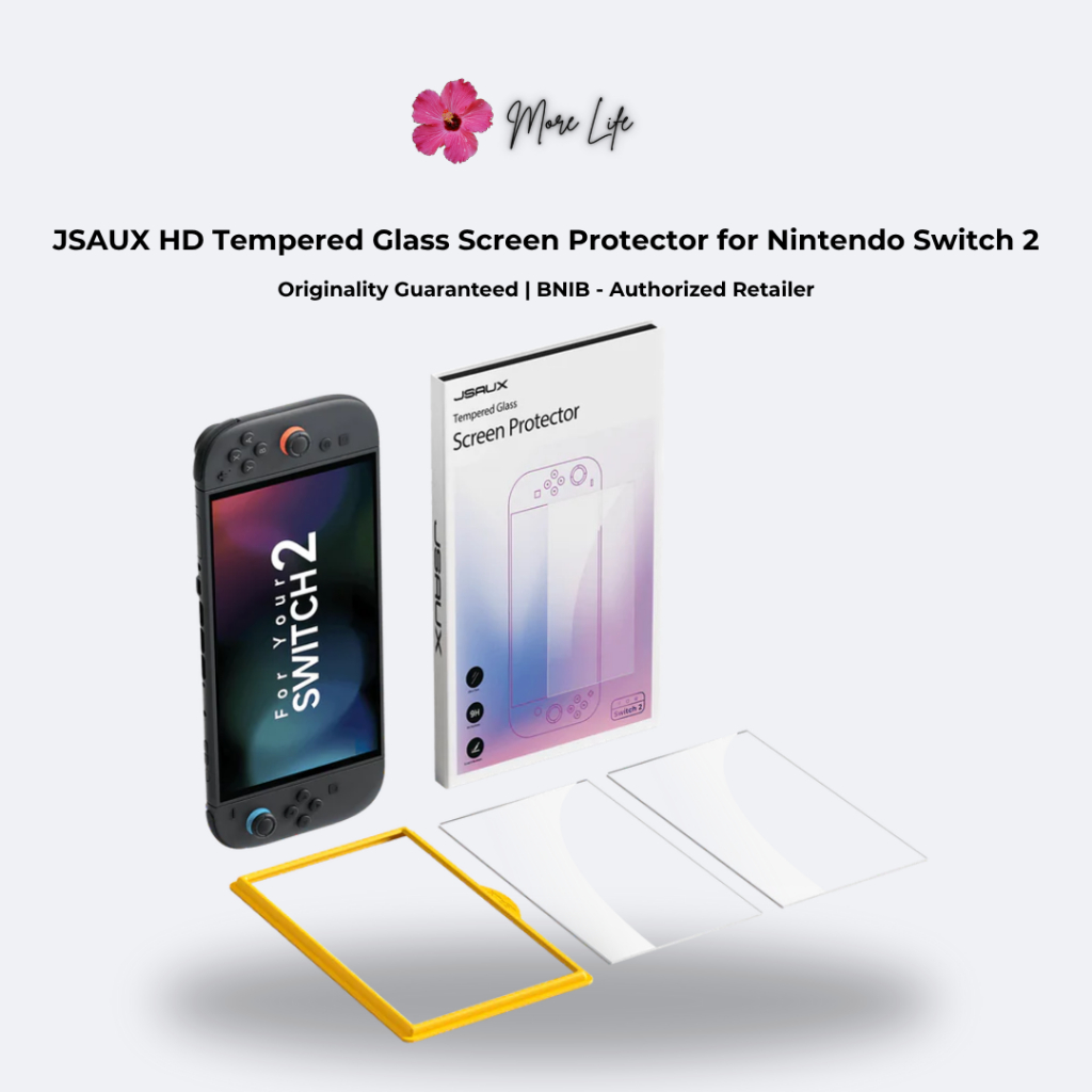 Jual JSAUX HD Tempered Glass Screen Protector for Nintendo Switch 2 ...
