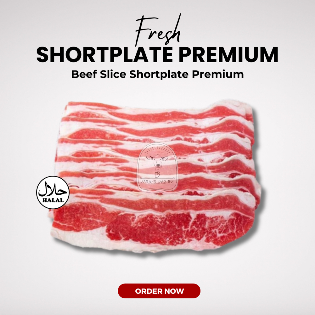 Jual Slice Beef Shortplate AUS Kualitas Premium / Daging Sapi Slice ...