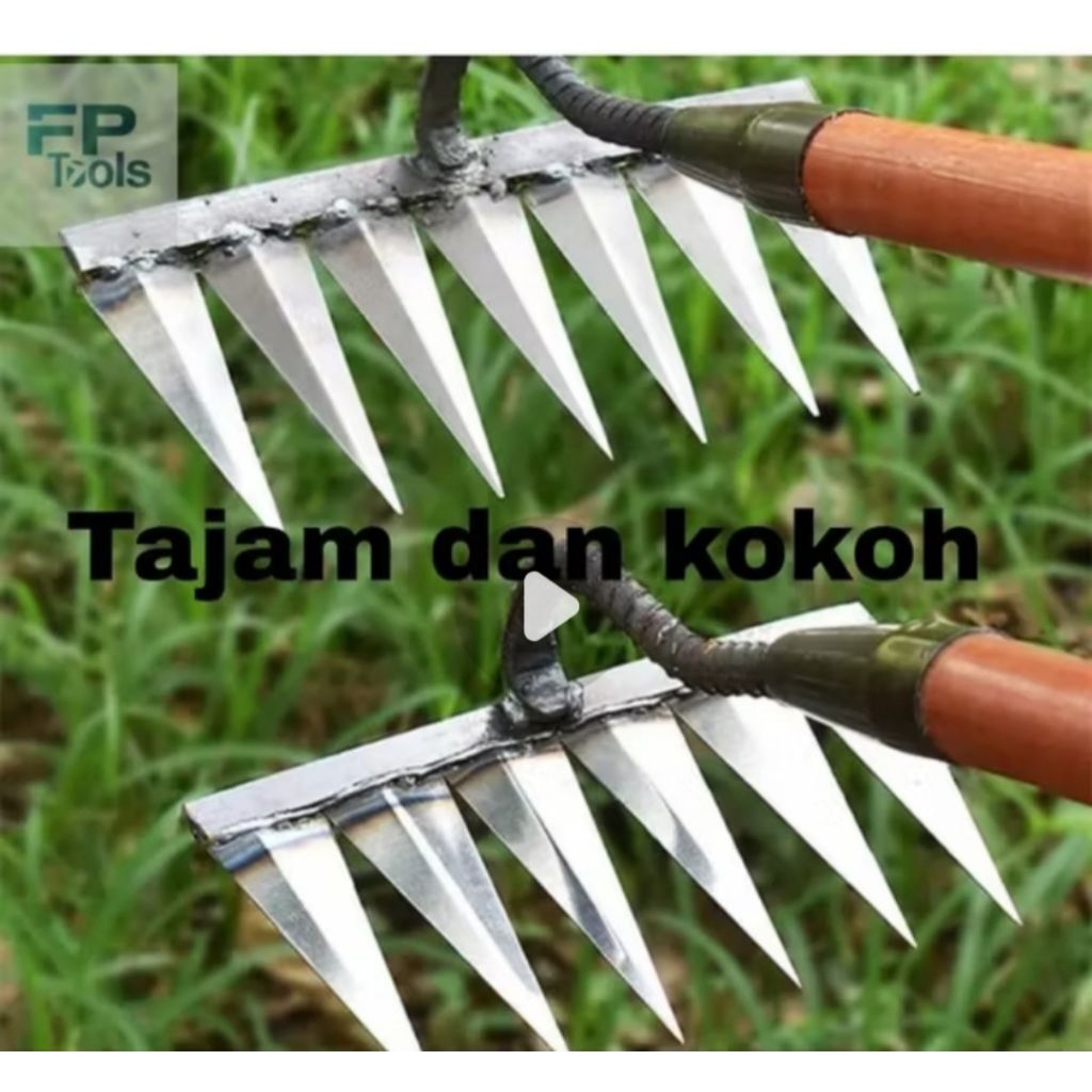 Jual Rake besi Garuk Garu penggembur tanah pertanian/Alat pertanian ...