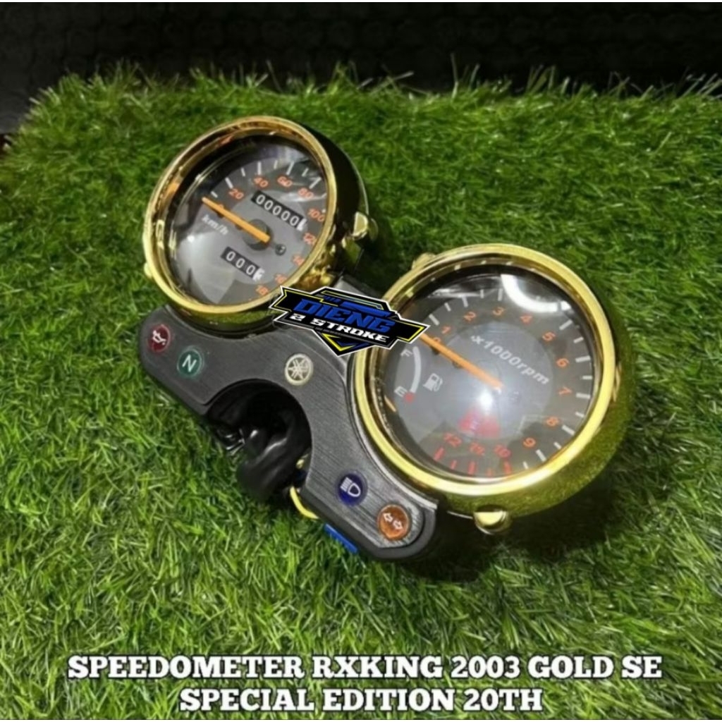 Jual SPEDO/SEPIDO METER RX KING GOLD SPESIAL LIMITED EDITION | Shopee ...