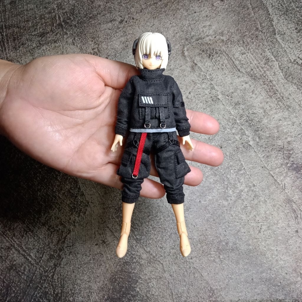Jual Kitbash 1/12 CYBER TECHWEAR SUIT Female K-1 (kelengkapan ada di ...