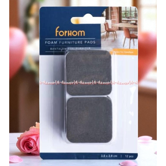Jual Forhom Foam Furniture Pads 12pcs Bantalan Kaki Furniture Kursi ...