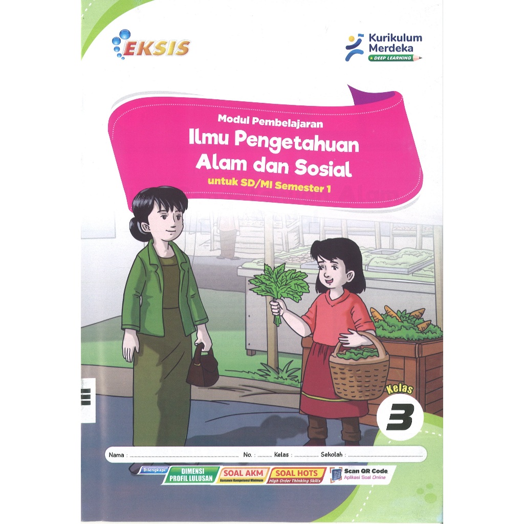 Jual LKS Eksis Ilmu Pengetahuan Alam dan Sosial (IPAS) Kelas 3 SD ...