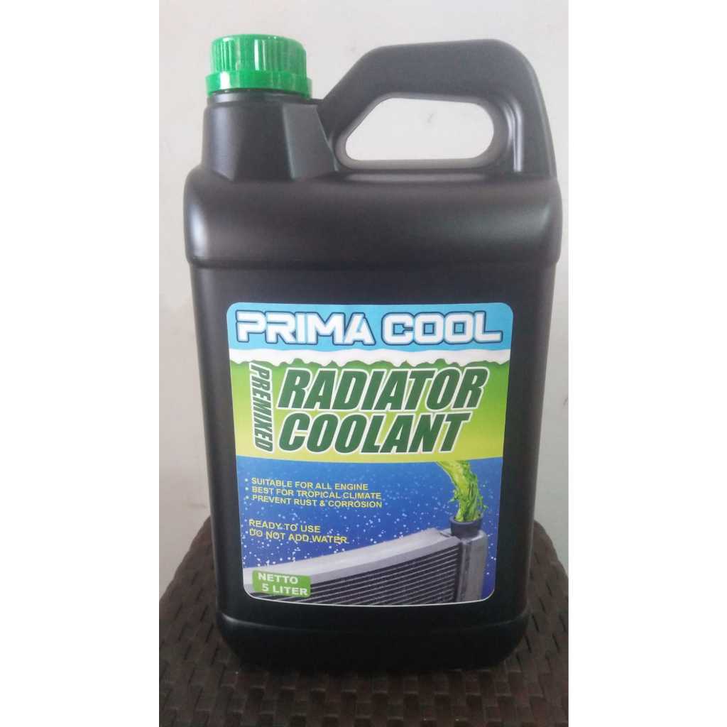 Jual AIR RADIATOR /RADIATOR COOLANT PRIMA-COOL 5LITER | Shopee Indonesia