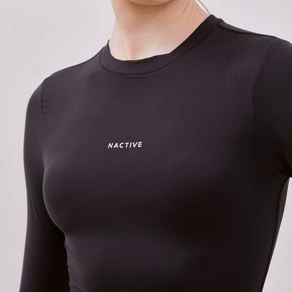 Jual NACTIVE Stunner Long Sleeve Sport Compression T-shirt | Shopee ...