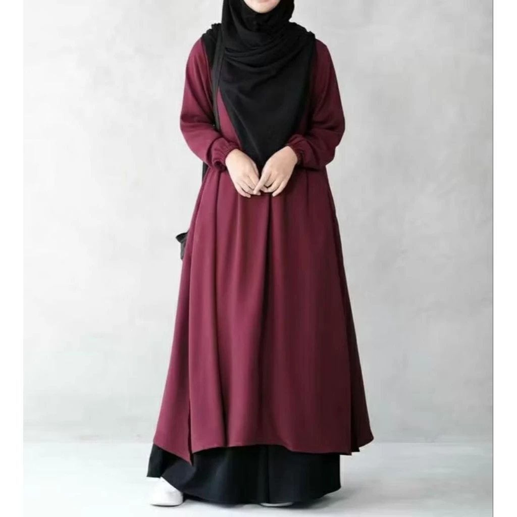 Tampilan Zhafira Dress untuk Daily Wear