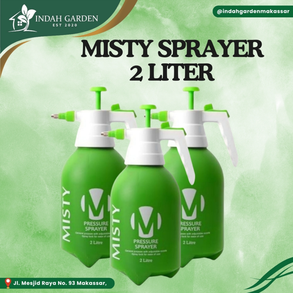 Jual Misty Sprayer 2 Liter Semprotan Tekanan Air Pompa Pressure Spray ...