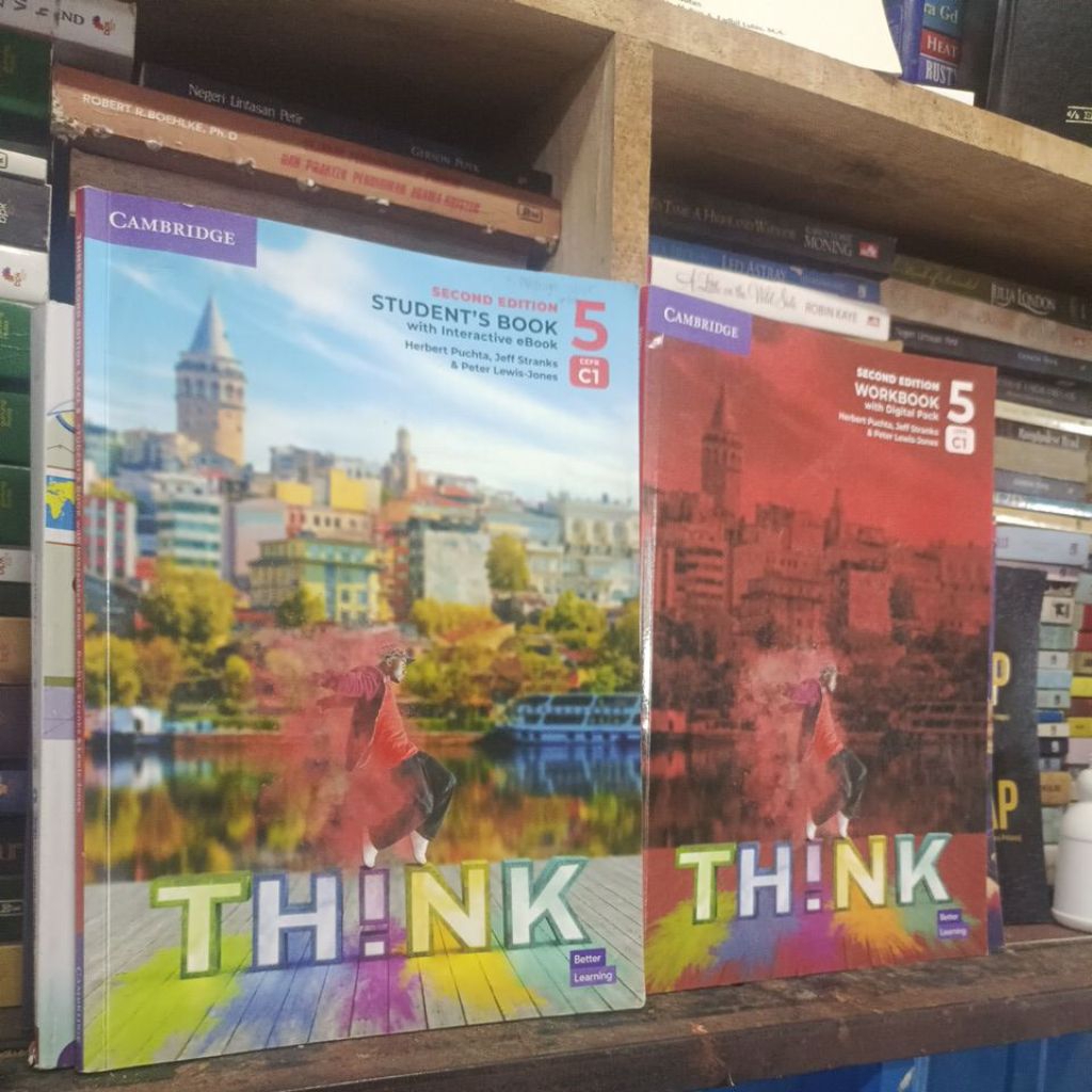 Jual THINK 5 second edition Cambridge | Shopee Indonesia