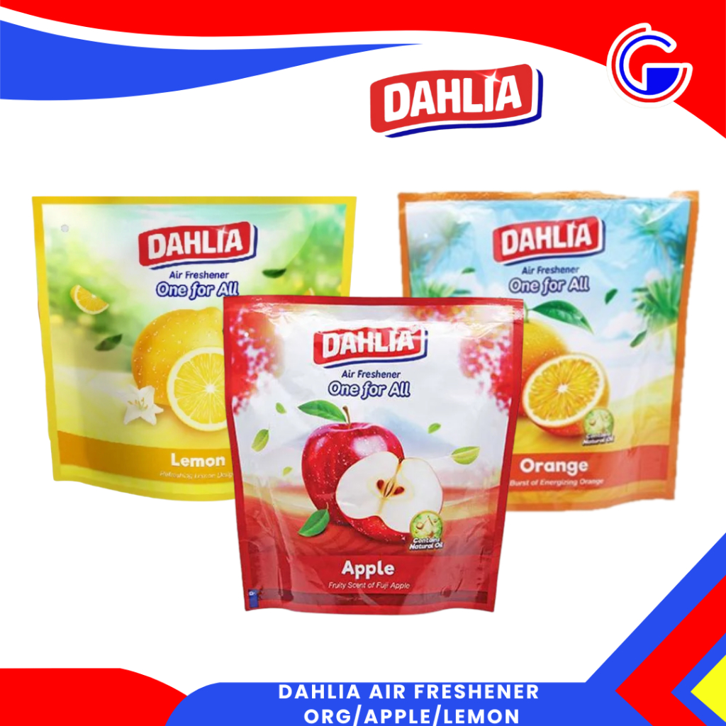 Dahlia Air Freshener One For All - Pengharum Ruangan Aroma Orange Apple Lemon