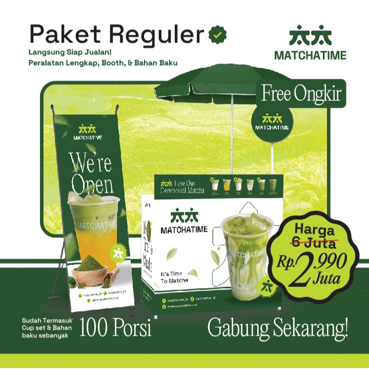 Jual FRANCHISE MINUMAN MATCHA TERLARIS 2025 | Shopee Indonesia