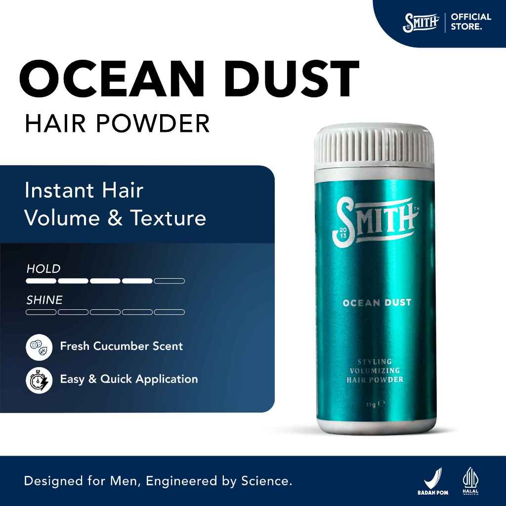 Jual SMITH - Ocean Dust Hair Styling & Volumizing Powder 11gr | Hair ...