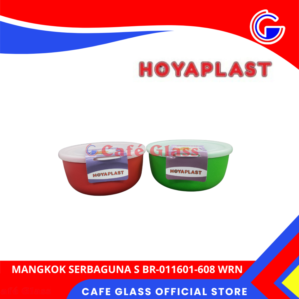 Mangkok Plastik + Tutup Tebal Warna Warni / Mangkok Mini Mangkok Nasi 250 Ml