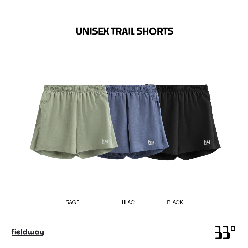 Jual Fieldway Unisex Trail Running Shorts | Shopee Indonesia