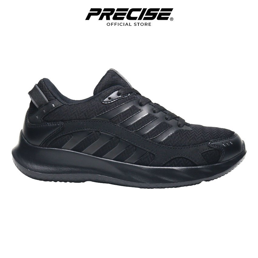 Jual Precise Kyoku LC W Sepatu Sneakers Sekolah Hitam - All Black ...