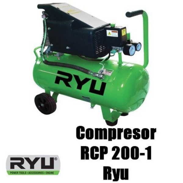 Jual RYU Compressor RCP 200-1 / RYU Mesin Kompresor 2850 RPM 2 HP ...