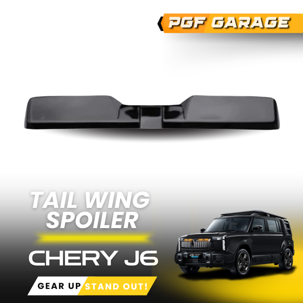 Jual Chery J6 Tail Spoiler / Tail Spoiler Chery J6 / Aksesoris Chery J6 ...