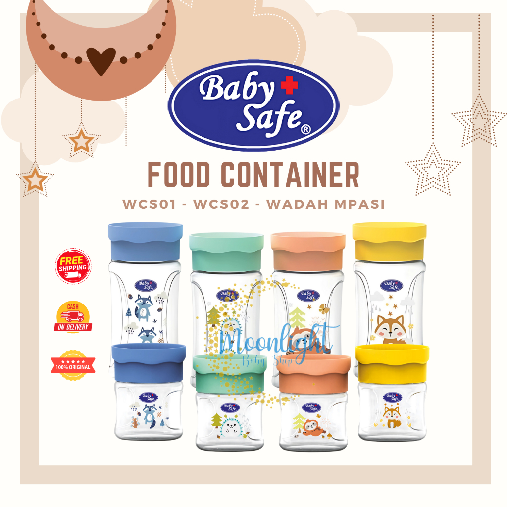 Jual Baby Safe Food Container 120ml/250ml Wadah MPASI Makanan Bayi Milk ...