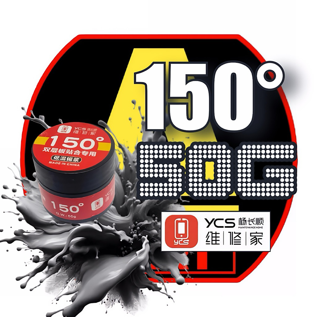 Jual TIMAH PASTE / TIMAH CAIR YCS NEW PACK TERBARU 50G ORIGINAL ...
