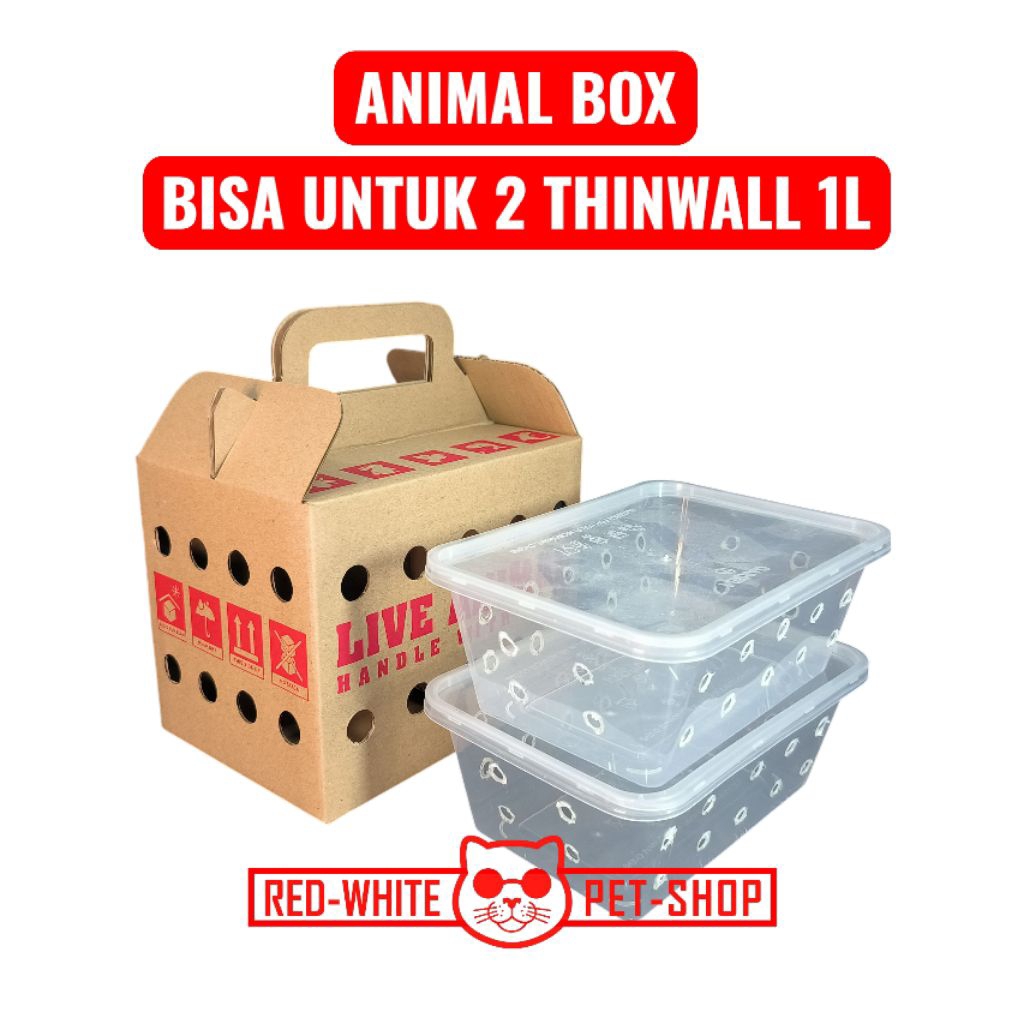 Jual ANIMAL BOX 2L (PACKING HEWAN KECIL) | Shopee Indonesia