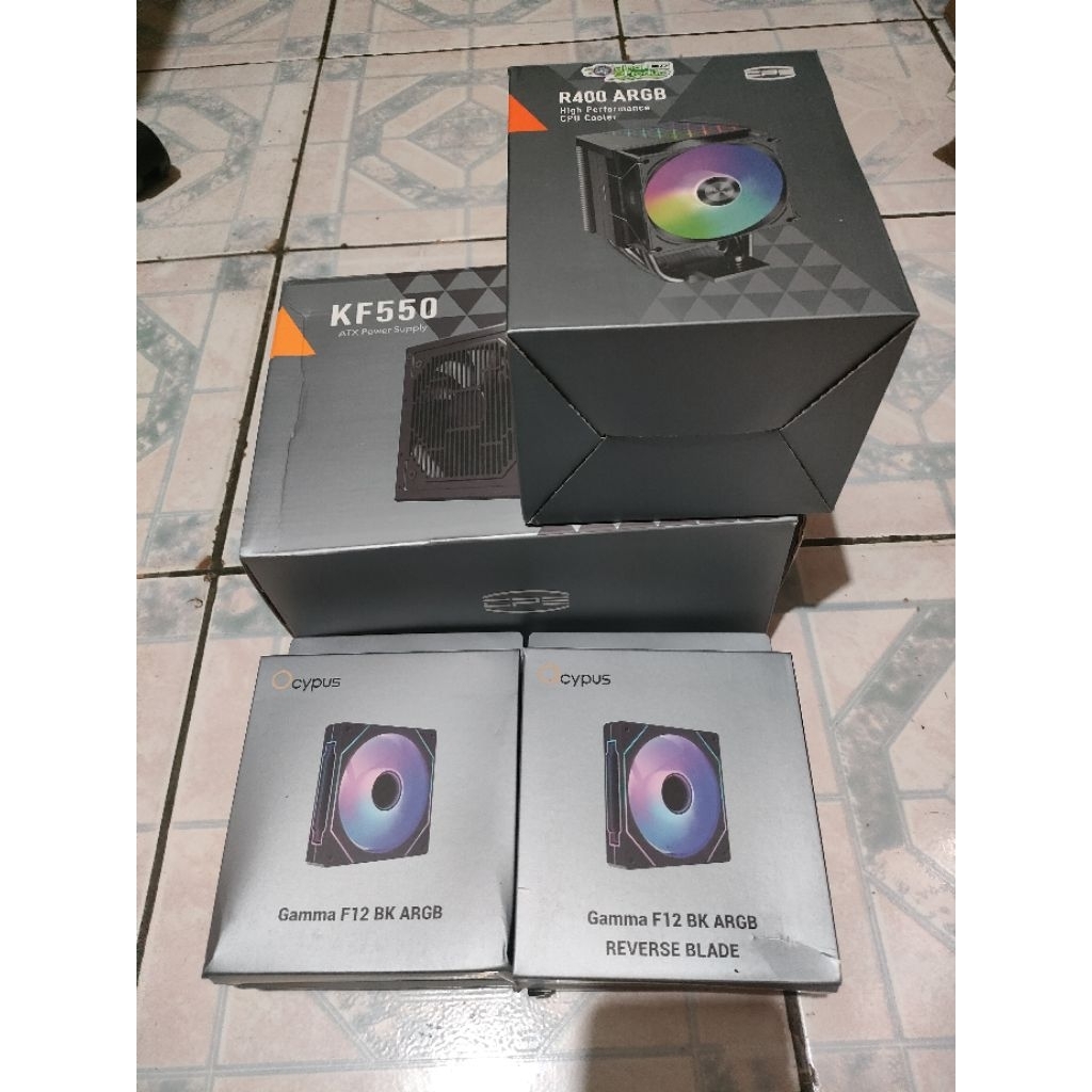 Jual PSU KF550 , OCYPUS GAMMA F12, PCCOOLER R400 | Shopee Indonesia