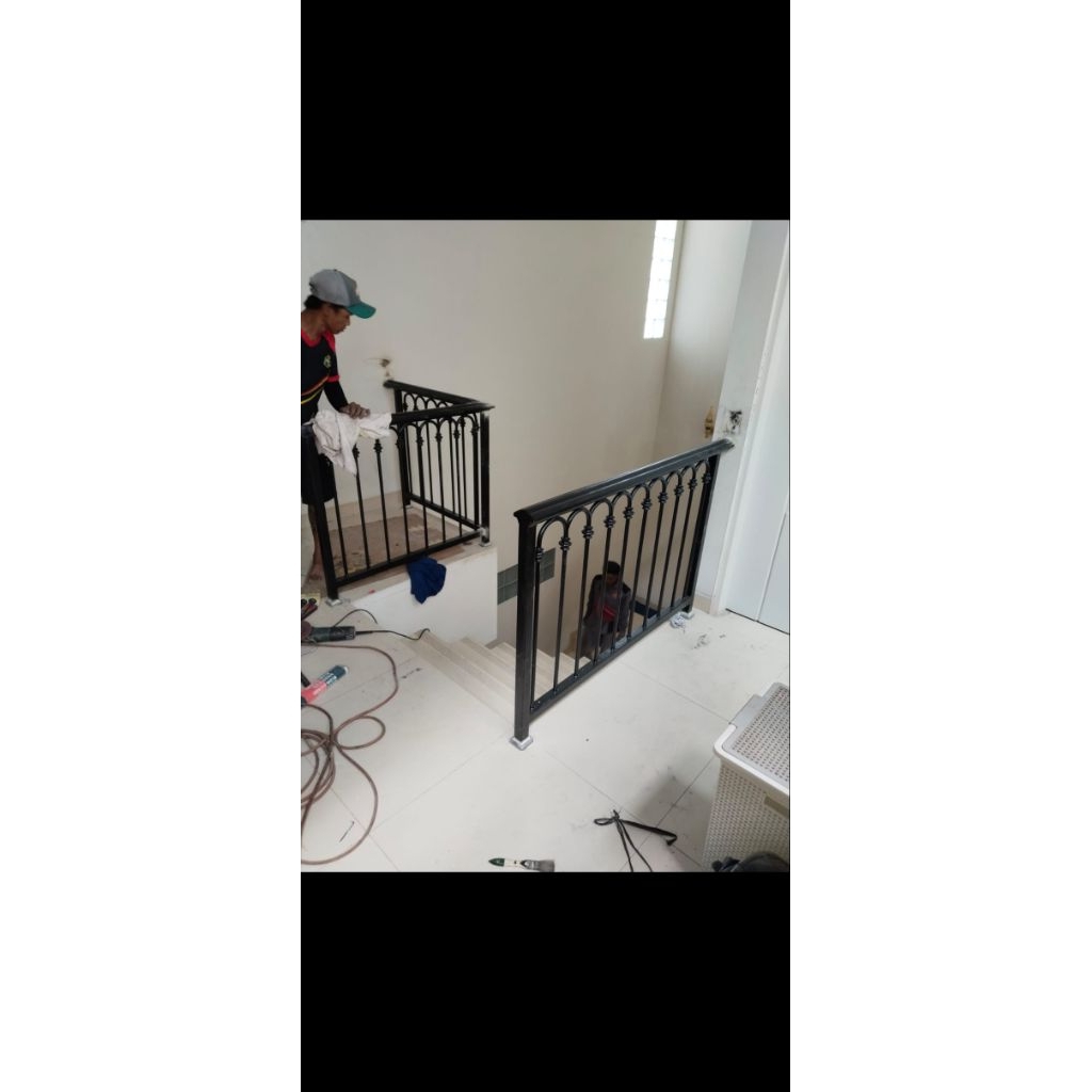 Jual RAILING TANGGA BALKON BESI ASS | Shopee Indonesia