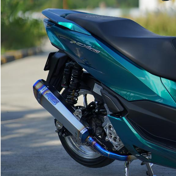 Jual Knalpot honda pcx 150 honda pcx 160 full system | Shopee Indonesia
