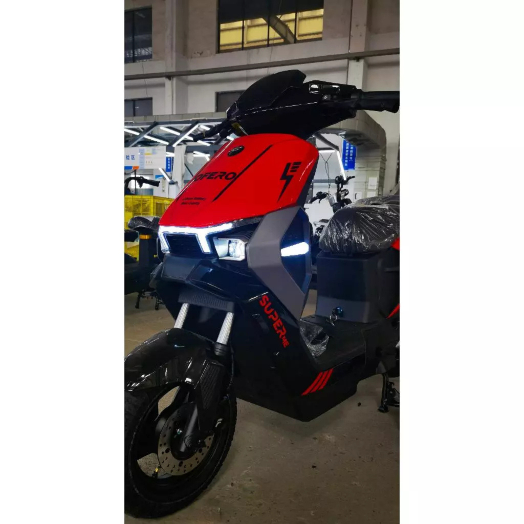 OFERO Sepeda Listrik Stareer 3 Baterai Lithium Power 1000W Listrik OFERO 48v24ah