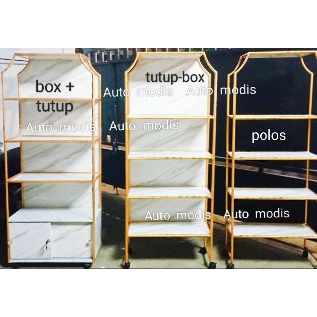 Jual RAK LEMARI ESTETIK AESTHETIC BER RODA KAMAR KLINIK DEKORASI ...