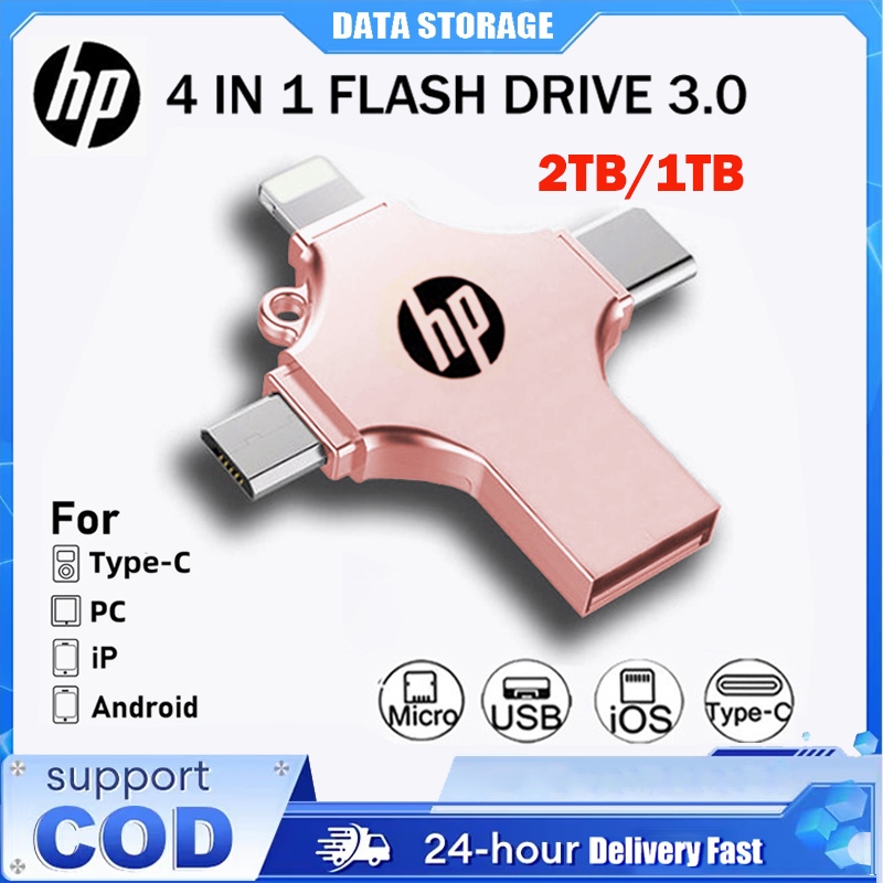 Jual 2TB 4-in-1 HP Flashdisk Otg USB 3.0 Memory Stick Kecepatan Cepat ...
