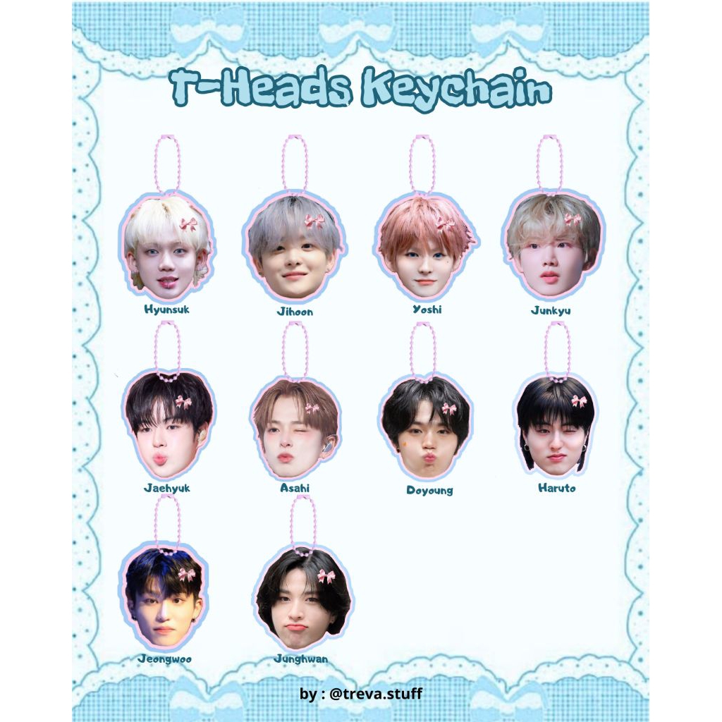 Jual T-HEADS KEYCHAIN, GANTUNGAN KUNCI TREASURE, BAGCHARM, GANCI ...