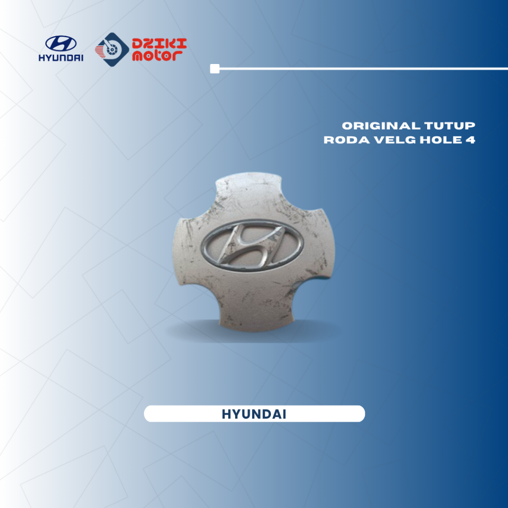 Jual Original Tutup Roda Velg Hole 4 Hyundai 102mm Wheel Center Cap ...