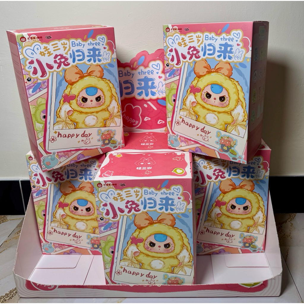 Jual Blindbox Baby Three Bunny Return BB3 / Blindbox / Ready Selected ...