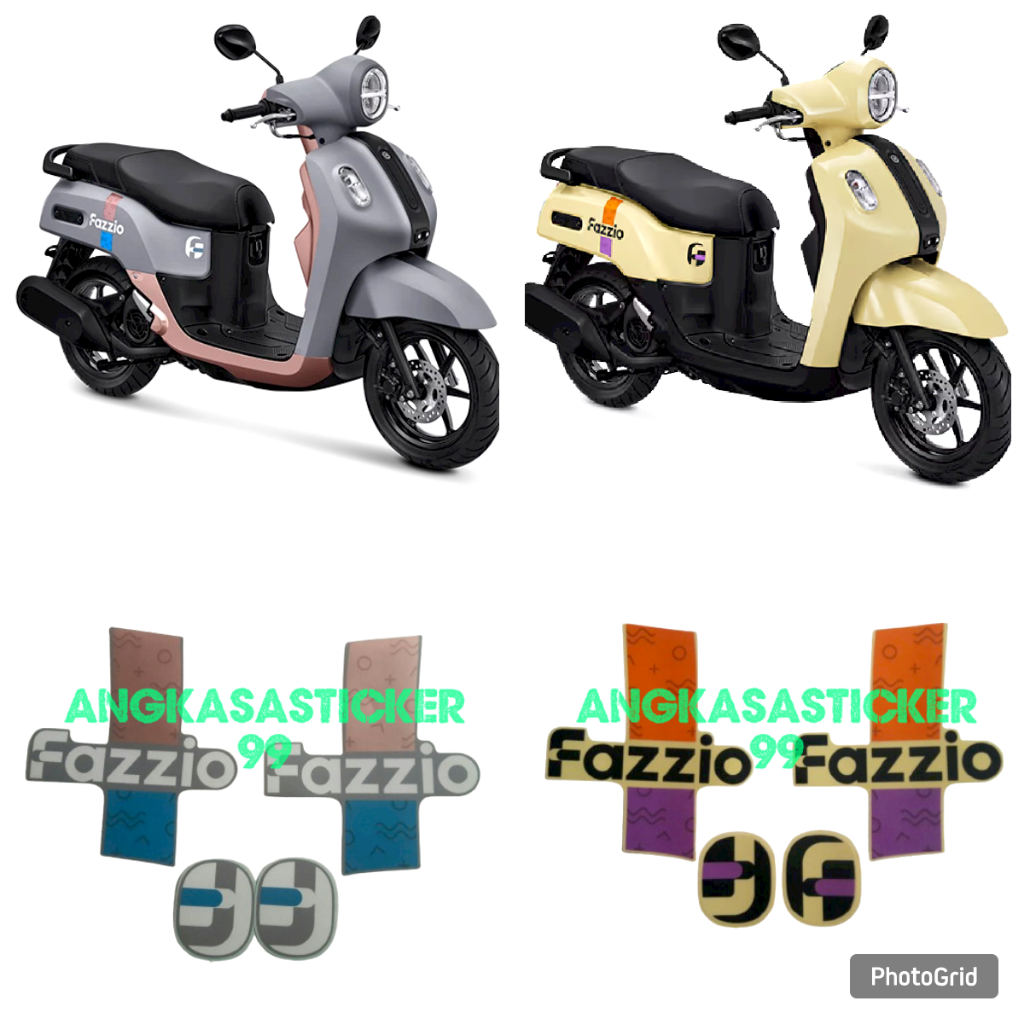 Jual STICKER STRIPING BODY MOTOR FAZZIO TAHUN 2025 FULL SET STANDART ...