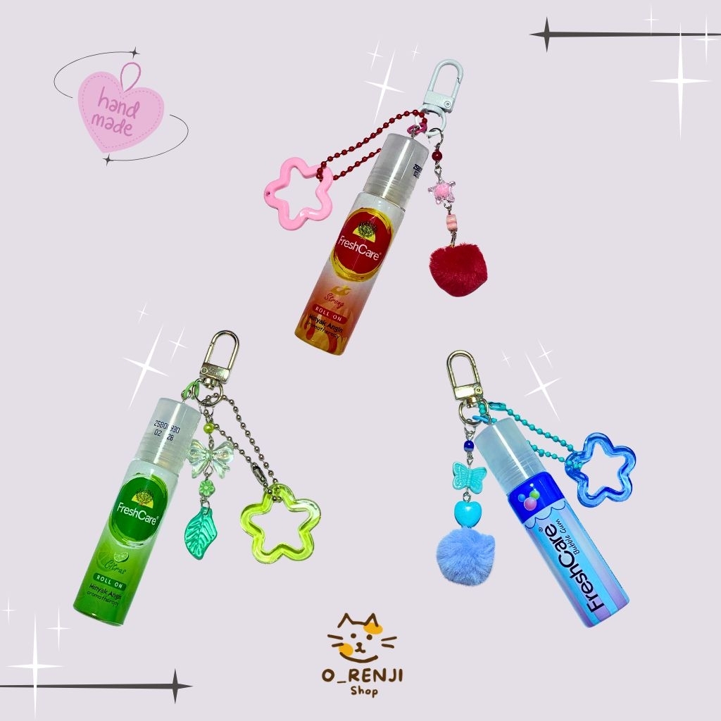 Jual [Ready Stock] JOMPO KEYCHAIN - FRESHCARE - Keychain Freshcare ...
