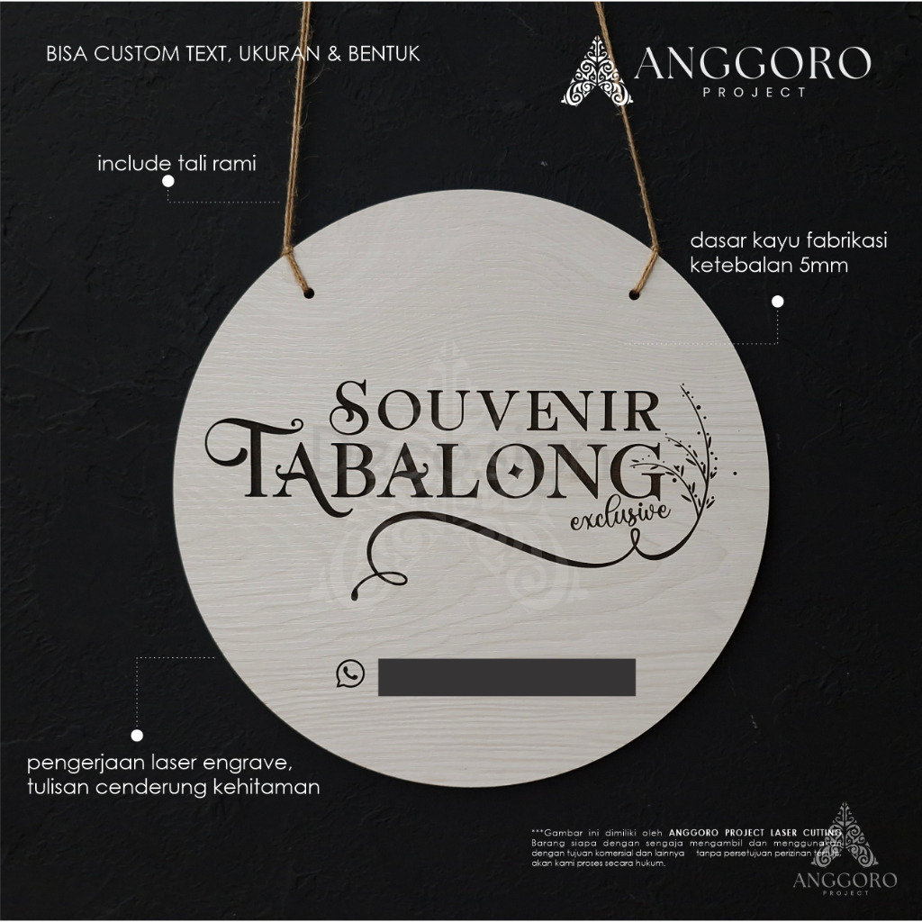 Jual Logo Sign Kayu / Papan Nama Toko Kayu / Signage Kayu / Sign Bazaar ...