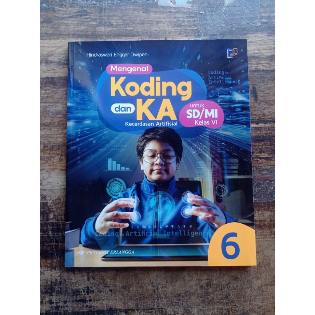 Jual mengenal koding dan ka kelas 6 sd penerbit erlangga | Shopee Indonesia
