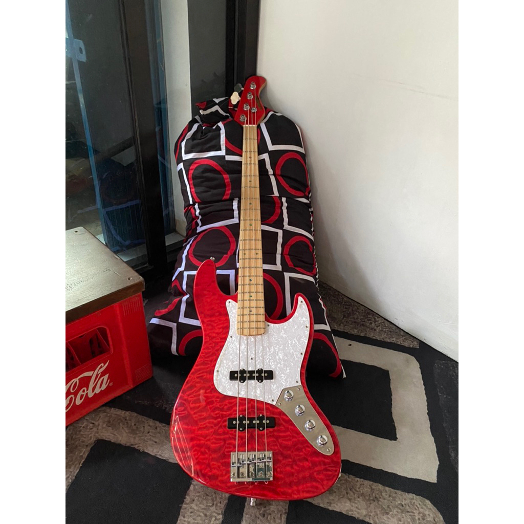 Jual Bass Edwards ET 125 BZ Tetsuya Larc En Ciel Signature Made In