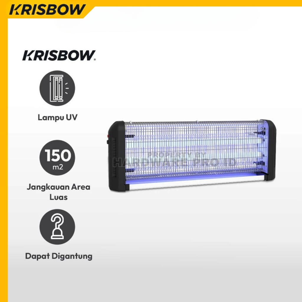 Jual Lampu Perangkap Nyamuk/lalat-Insect Killer 2x20 Watt Krisbow ...