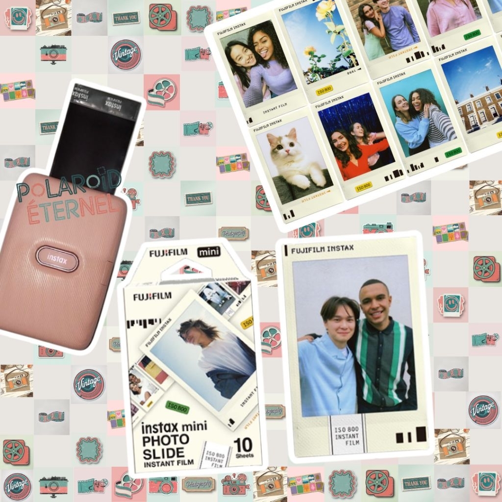 Jual Cetak foto custom Fujifilm Instax mini Photo Slide | Shopee Indonesia