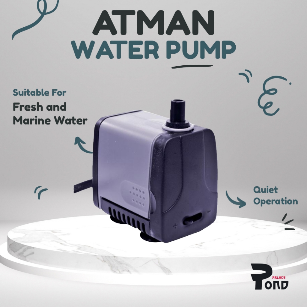 Jual Pompa Air Submersible Water Pump Atman AT 101 Pompa Hidroponik Air ...