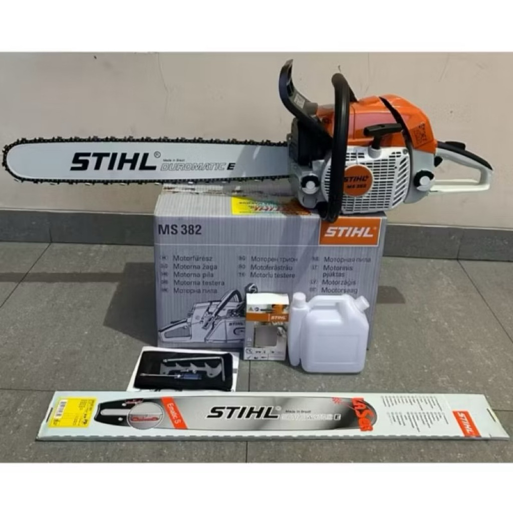 Jual Mesin Chainsaw STIHL MS 382 Bar 25 inch dan Rantai Komplit Gergaji ...
