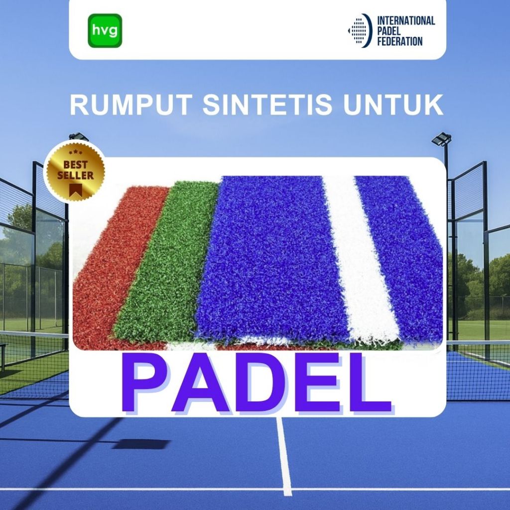 Jual RUMPUT SINTETIS PADEL UNTUK LAPANGAN FADEL KUALITAS TERBAIK UKURAN ...