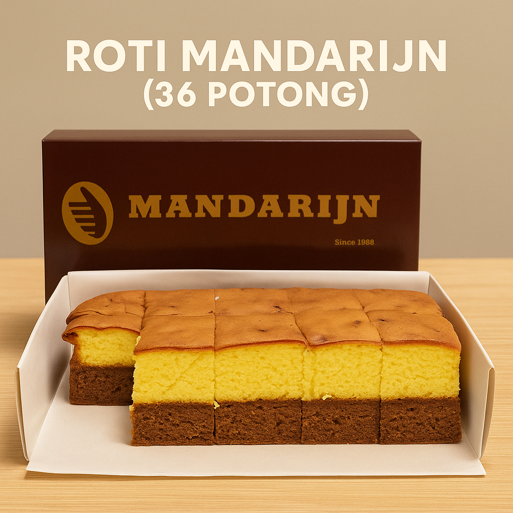 Jual Roti Lapis MANDARIJN ORION Ukuran BESAR (36 potong) Spesial Khas ...