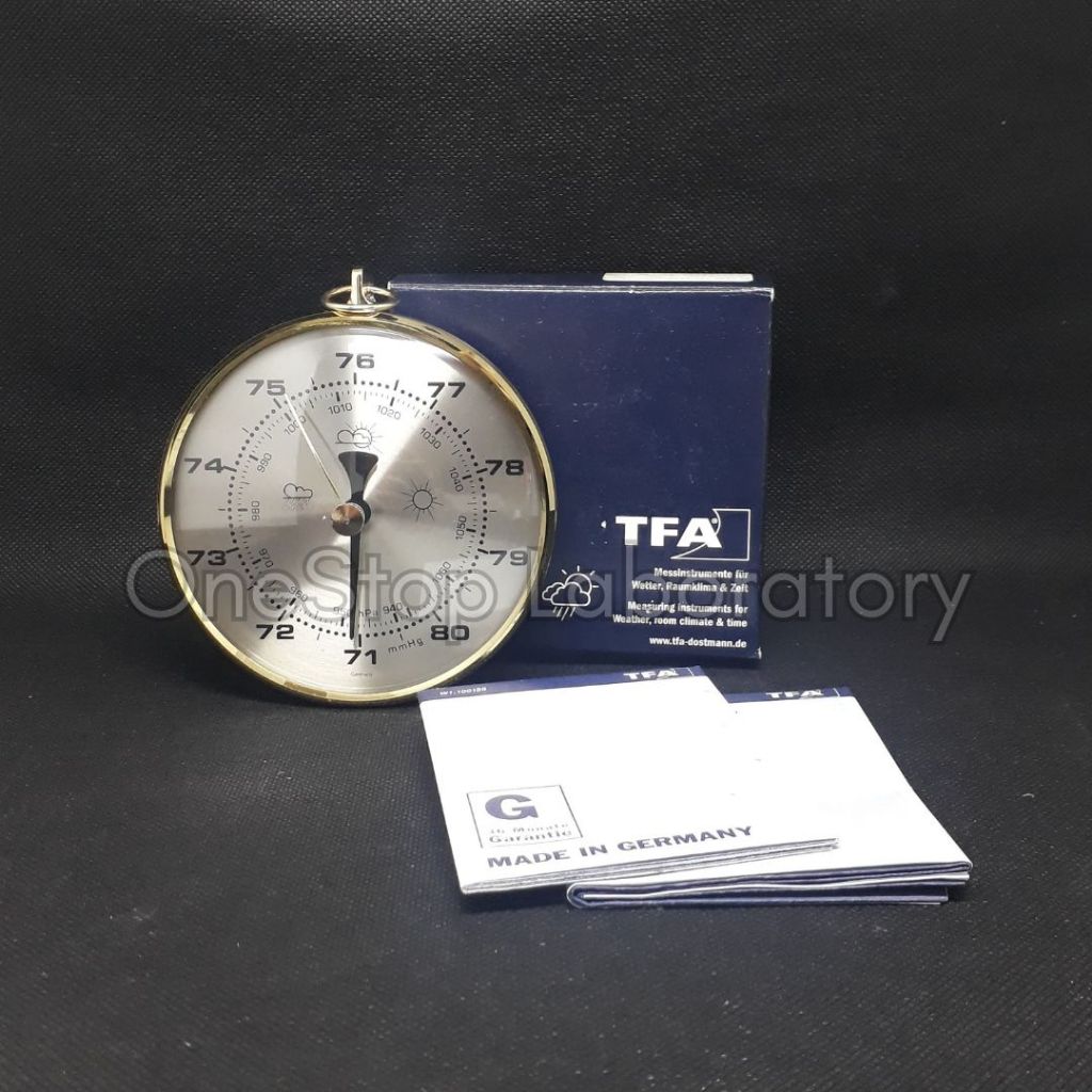 Jual Analog Barometer TFA Germany 29.4003 Alat Ukur Tekanan Udara ...