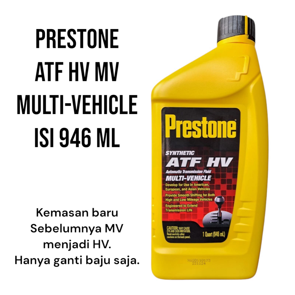 Jual Prestone Oli Transmisi Matic ATF Multi Vehicle Compatibility 946ml ...