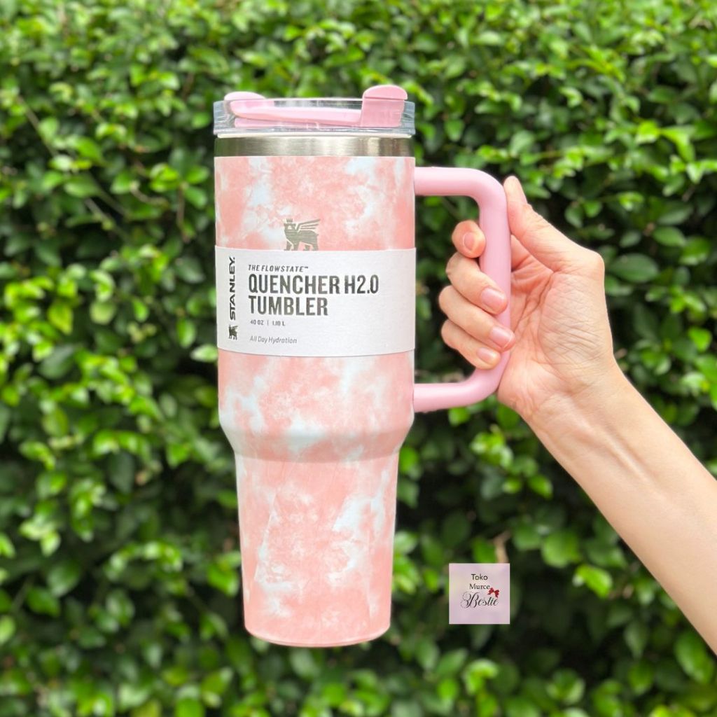 Jual St*nley Tumbler Quencher Cloud / Botol Minum Stanley 40 Oz / 1.18 ...