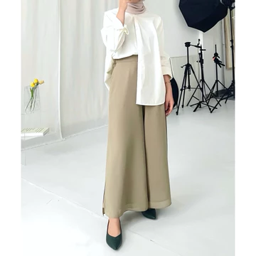 OXA PANTS Celana Kulot Wanita Formal Santai Wide Leg Pants Stylish Nyaman