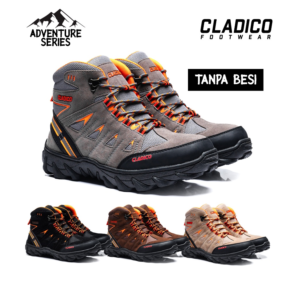 Jual Sepatu Gunung Cladico Griper High Orange Unisex Hiking Boots ...