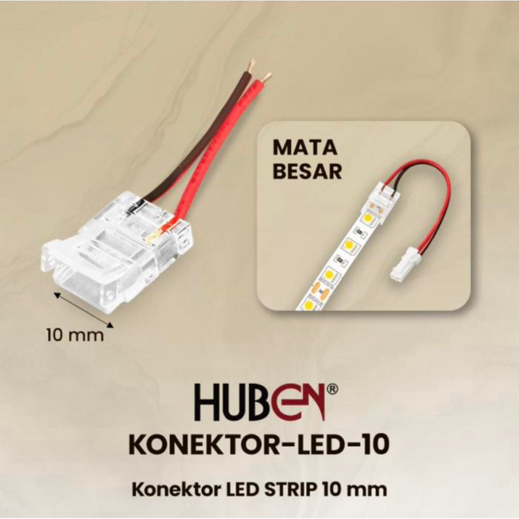 Jual Konektor-led-10-huben / konektor led strip -10mm huben | Shopee ...