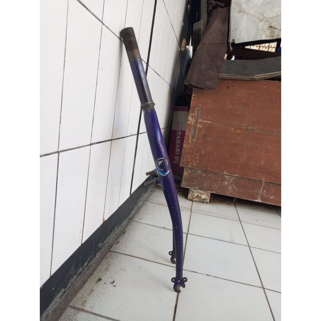 Jual Fork double eyelet 26 insert 22 panjang steertube 14,5 cocok utk ...